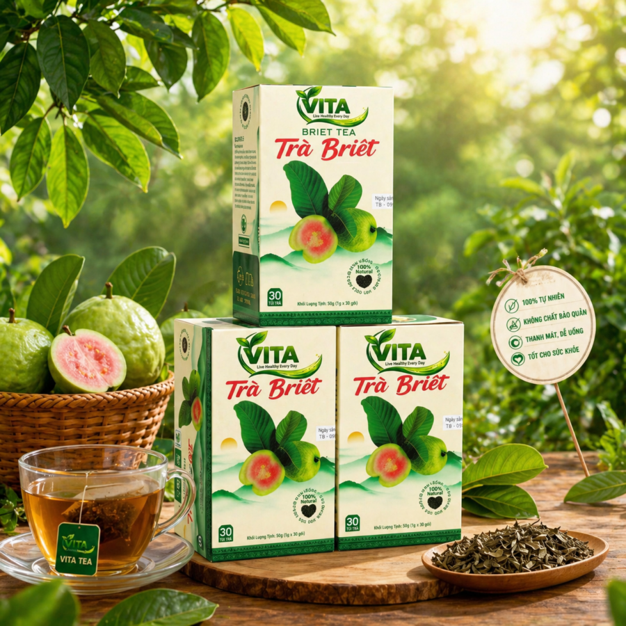 TRÀ LÁ ỔI VITA