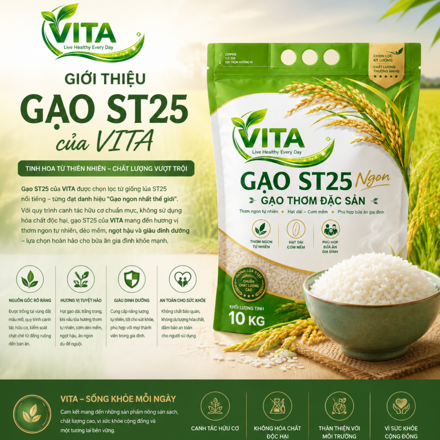 Gạo ST25 VITA